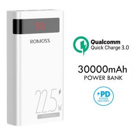 ROMOSS Sense 8PF 30000mAh Power Bank 22.5W Fast Charger in Pakistan 