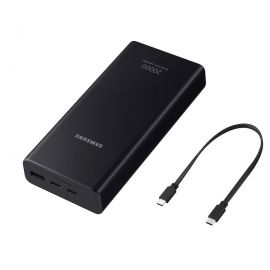 Samsung 20000mAh Power Bank Samsung AFC, Quick Charge 2.0, and PD 3.0 standards for fast and safe charging