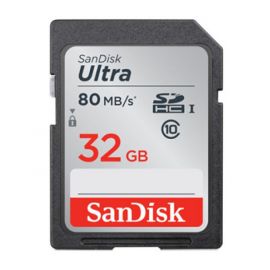 SanDisk 32GB Ultra UHS-I SDHC Memory Card (SDSDUNC-032G-GN6IN)