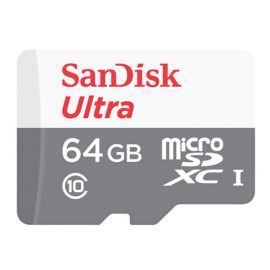 SanDisk 64GB Ultra MicroSD UHS-I Memory Card