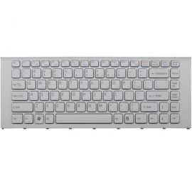 Sony Vaio VPC EA V081678F-US 148792421 White Laptop Keyboard in Pakistan