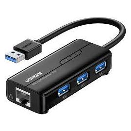 UGREEN 20265 USB 3.0 HUB WITH GIGABIT ETHERNET