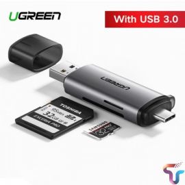 Ugreen 50706 USB C And USB A To TF SD Card Reader