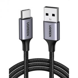 UGREEN 60128 USB-A TO USB-C CABLE ALUMINUM BRAID 2M
