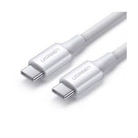 UGREEN 60551 USB 2.0 TYPE-C TO TYPE-C CABLE 1M 100W – WHITE
