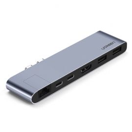 UGREEN 60559. Input, 2 x USB-C. Output, 3 x USB 3.0, 1 x USB-C 