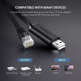 UGREEN USB To RJ45 CONSOLE CABLE 1.5M Available at thebrandstore.pk 