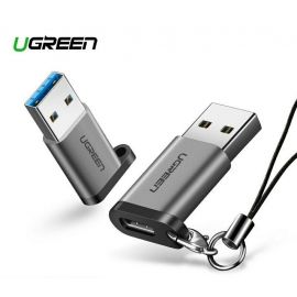 UGreen USB C Adapter USB A 3.0 to USB 3.1 Type C Connector Black In Pakistan