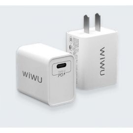 WIWU UM12 PD One-Port USB C 18W Wall Fast Charger Power Adapter