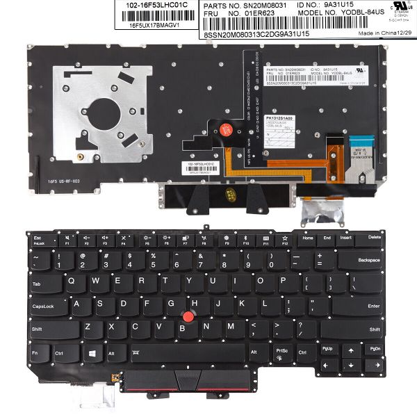 Lenovo X1 Carbon 6TH GEN 2018 Laptop Keyboard