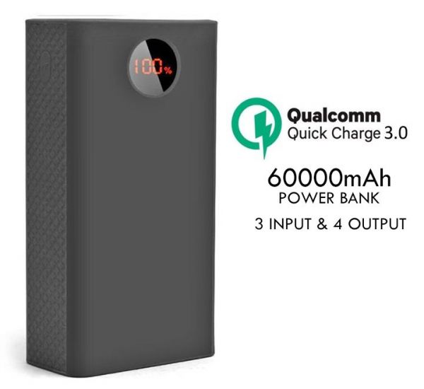 Romoss PEA57 60000mAh Power Bank PD 18W Dual USB C with Lightning
